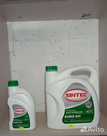 Антифриз sintec G11 -40