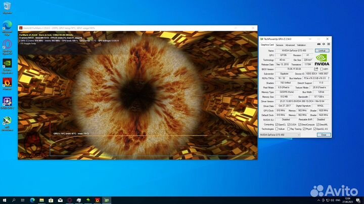 Видеокарта gigabyte GTS 450
