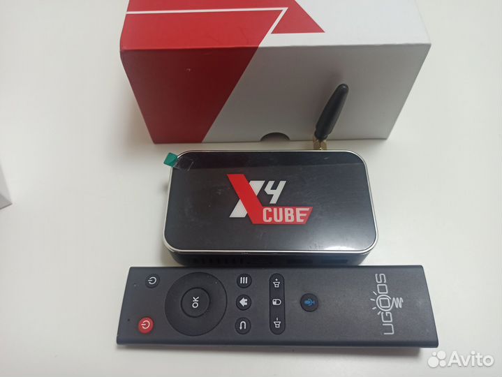 Android приставка Ugoos X4 Cube + аэромышь UR-01