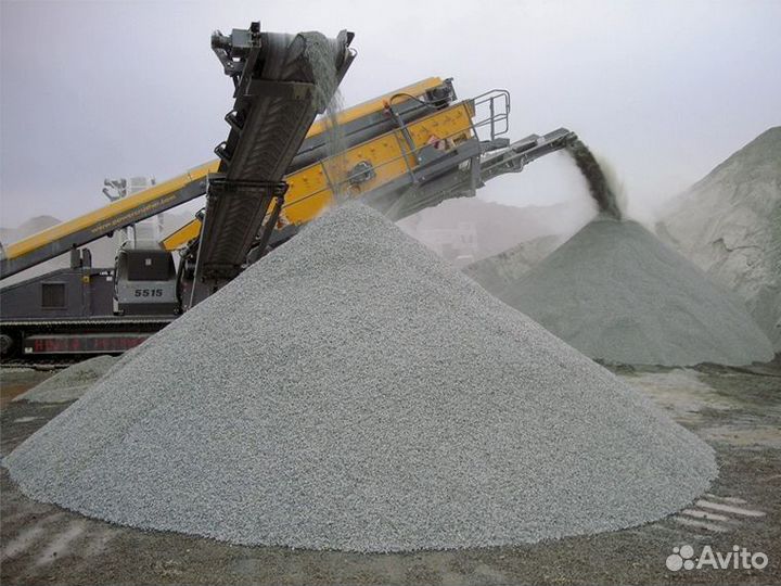 Щебень известняковый