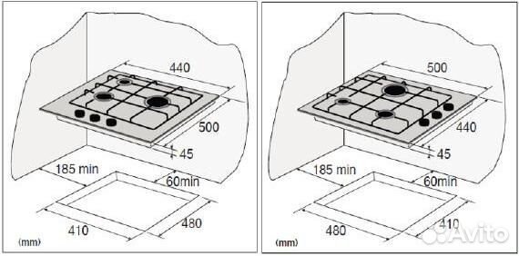 Варочная поверхность Korting HG 455 ctrn