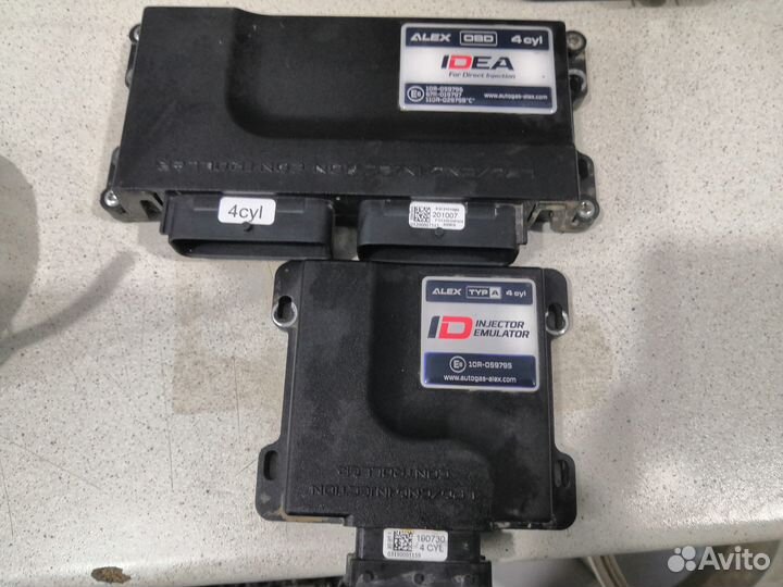 Комплект электроники гбо alex idea 4 ц