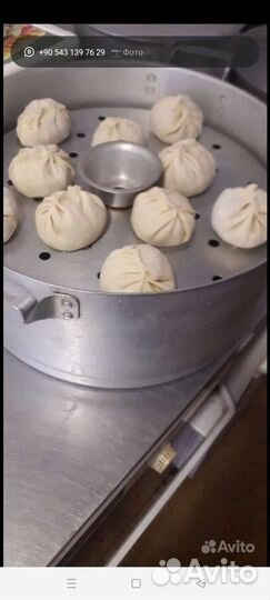 Манты из рубленного мясо (говядина,баранина)