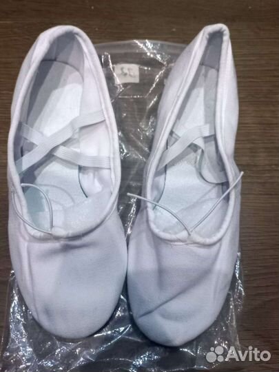 Балетки из ткани для танцев новые 37 размер