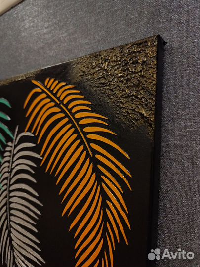 Интерьерная картина текстурная