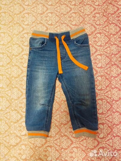 Джинсы для мальчика размер 86