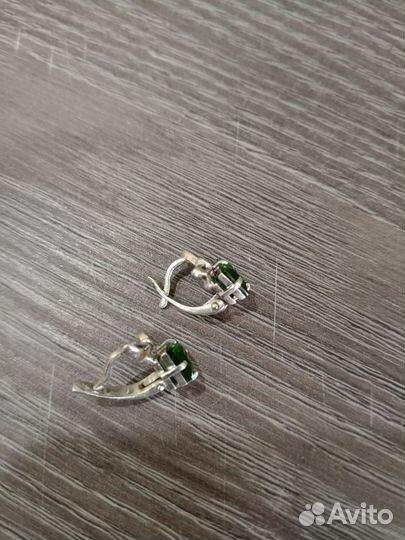 Серебряные серьги