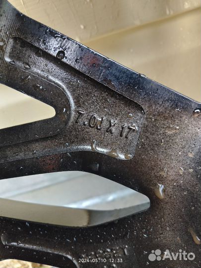 Диск литой r 17 kia к5