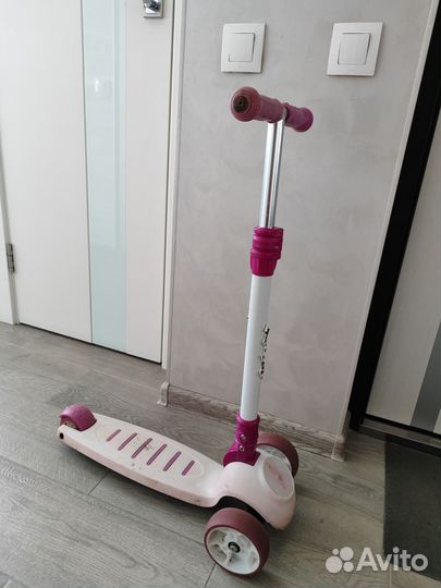 Самокат детский трехколесный бу