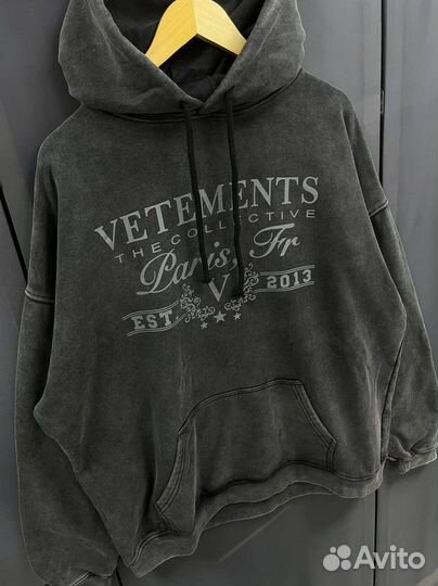 Oversize худи Vetements Limited Edition (Paris)