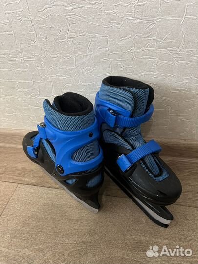 Коньки раздвижные для мальчика 30-33