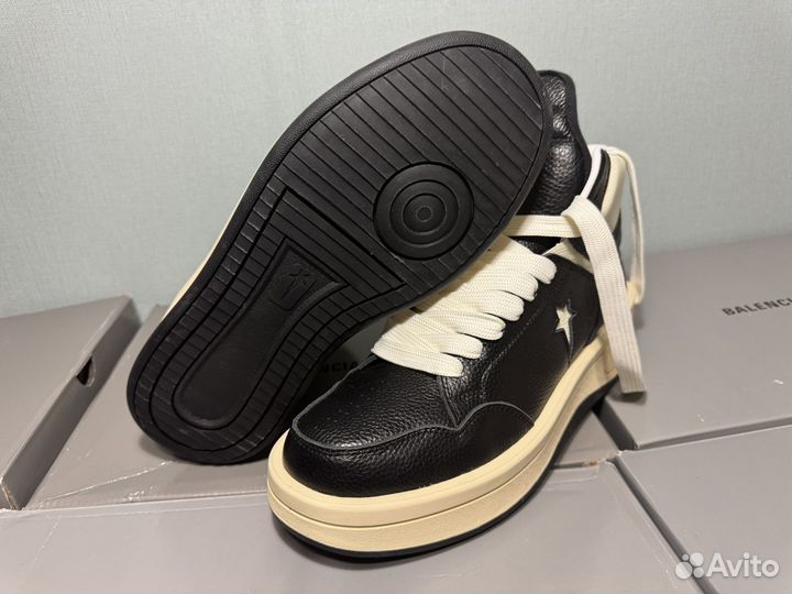 Rick owens drkshdw x converse turbowpn