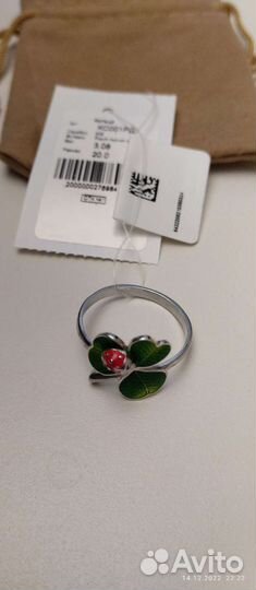 Колечко серебряное