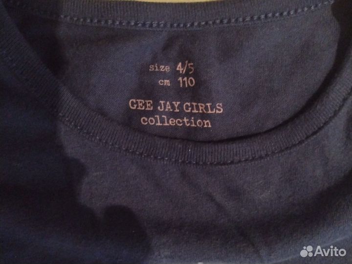 Футболка для девочки 110