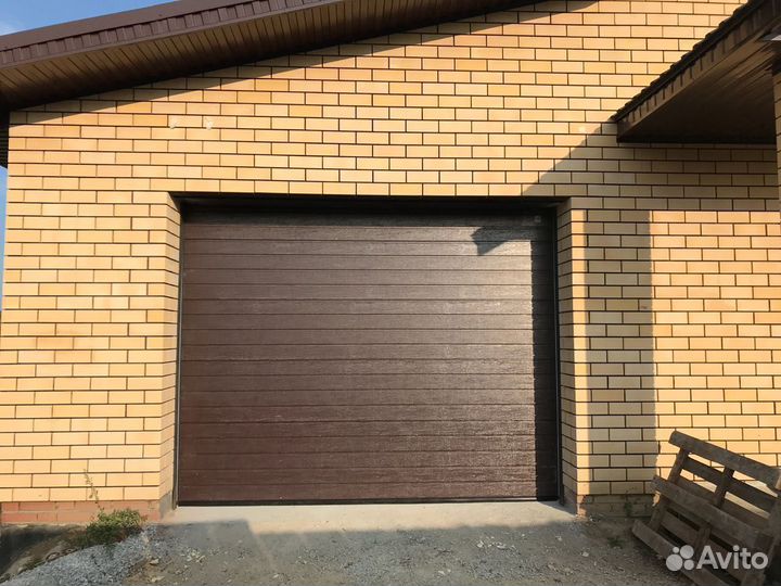 Гаражные ворота секционные