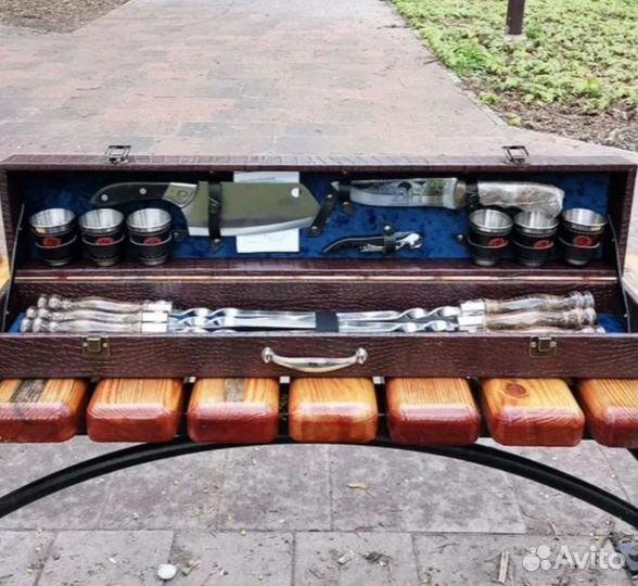 Шашлычный набор № 11 тяпка и нож