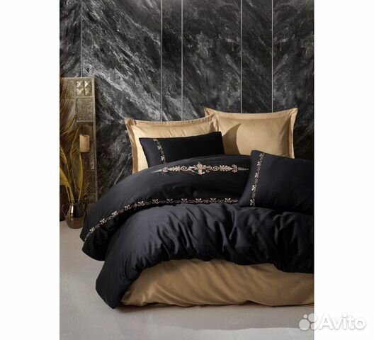 Постельное белье из сатина в размере евро. Турция