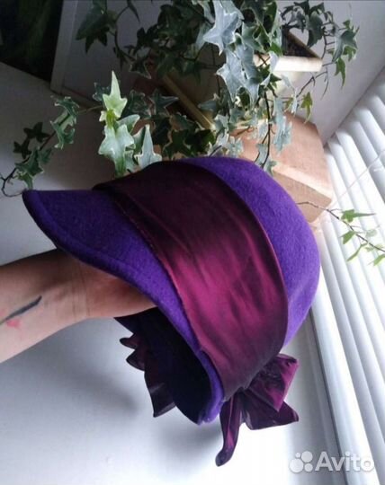 Шляпка женская фетровая