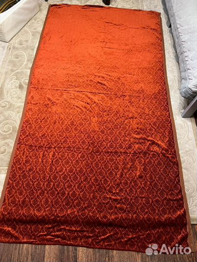 Винтажные бархатные шторы