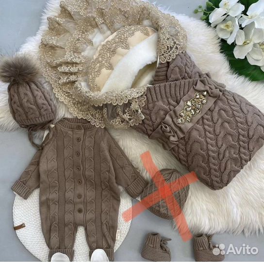 Конверт на выписку зимний