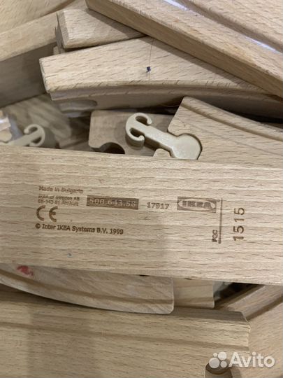 Деревянная железная дорога IKEA