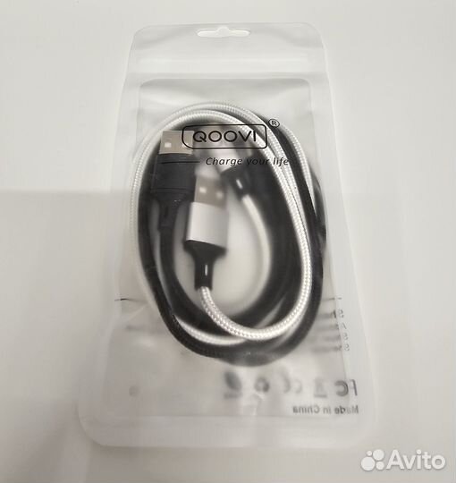 Кабель qoovi USB Type C 2шт