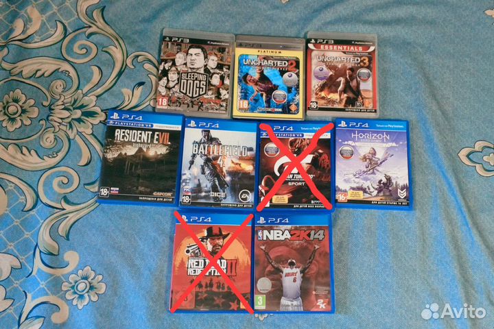 Игры диски на ps4/ps3