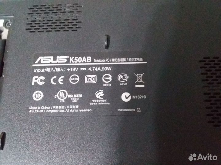 Ноутбук asus 15.6