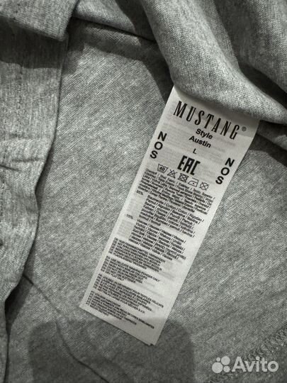 Футболка мужская mustang, L, новая