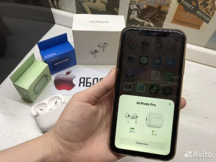AirPods Pro 2 TopOriginal Прозрачность и Шумодав