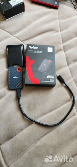 Внешний жесткий диск ssd Netac zx20 1Tb