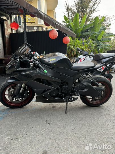 Kawasaki zx6R 2012