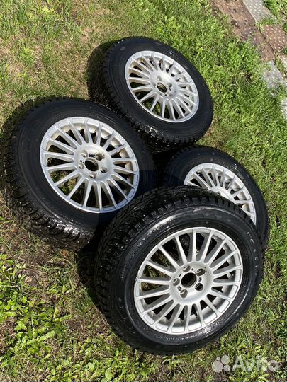 Литье диски r15 5x100 с резиной