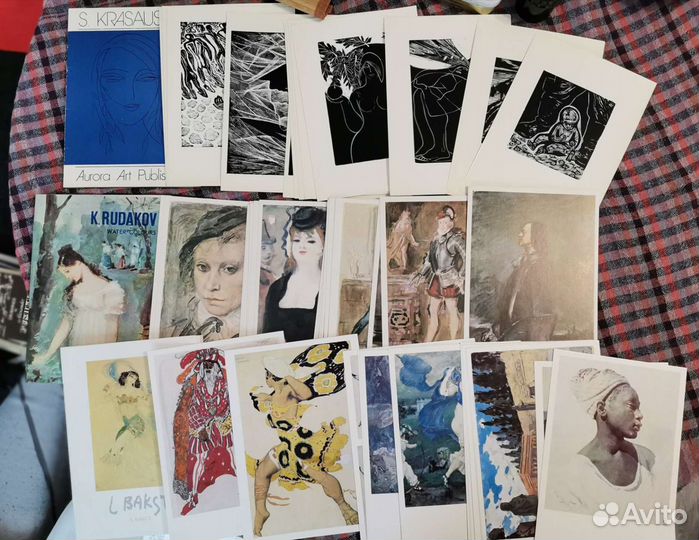 Наборы открыток художники, Пушкин