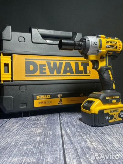 Аккумуляторный гайковерт dewalt 18в Новый