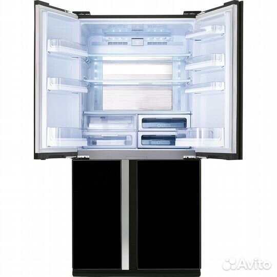 Холодильник Side-by-Side Sharp SJ-GX98P-BK, черный