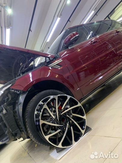 Кованные диски 22 радиус Land Rover