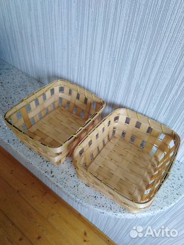 Корзиночки плетеные