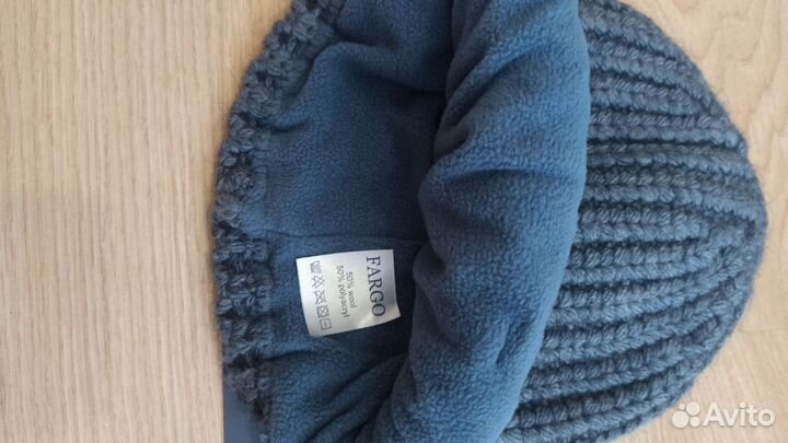 Шапка на флисе новая