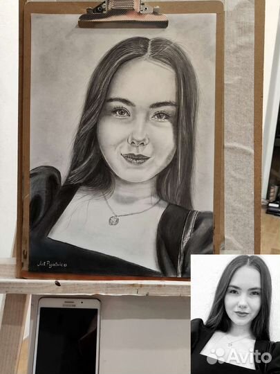 Пишу портрет на заказ. Карандаш,акрил,масло