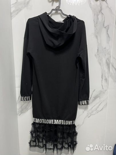 Платье худи с капюшоном