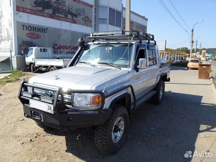 Передний бампер Land Cruiser 76/78 (HZJ)