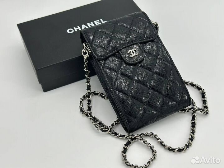 Сумка чехол для телефона Chanel