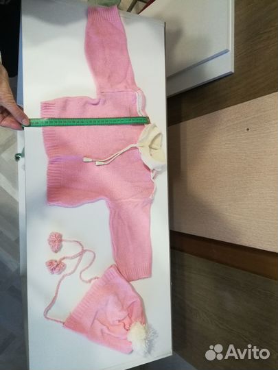 Трикотажный комплект с шапочкой