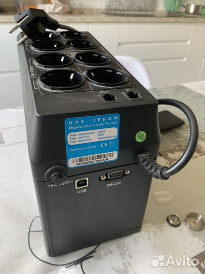 Ибп ippon back comfo pro 600