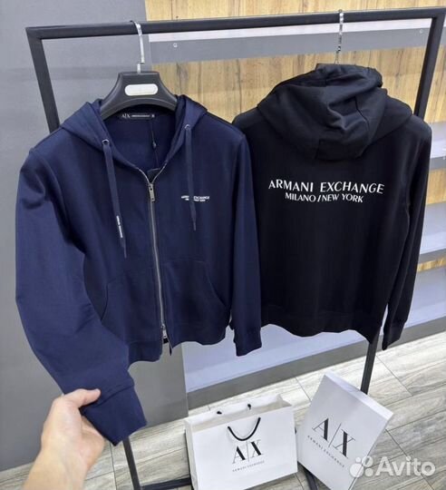 Зип худи armani exchange опт