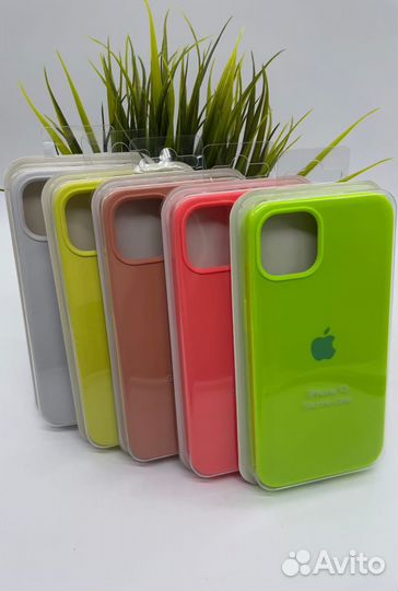 Silicone case на все модели iPhone
