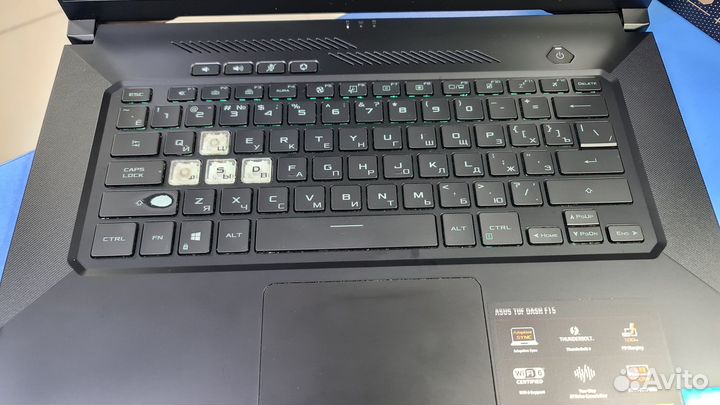 Игровой ноутбук Asus TUF i5 16gb RTX 3060 6gb