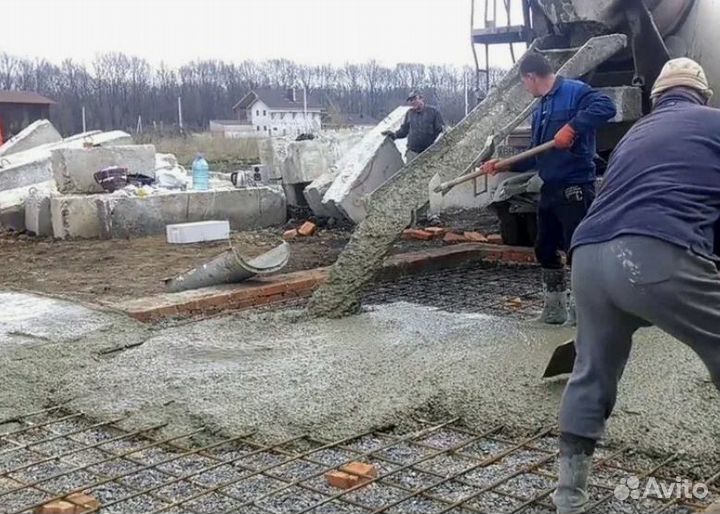 Бетон для фундамента. Раствор