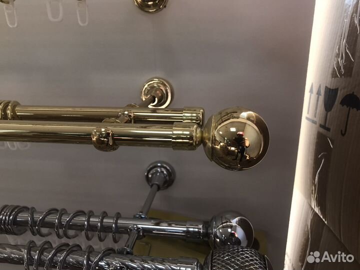 Карнизы для штор,кованые, металлические, круглые